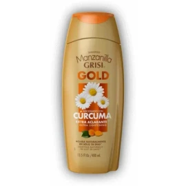 Kit Aclarante De Cabello Grisi Manzanilla Loción Y Shampoo