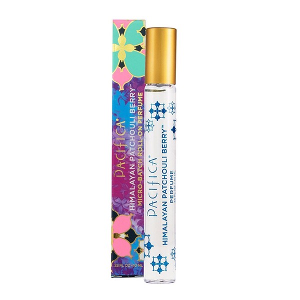Pacifica Beauty Roll On Perfume, Himalayan Patchouli Berry, 0.33 Fluid Ounce