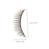 Baluue Dense Fiber Eyelashes Pair False Lashes Set for Makeup
