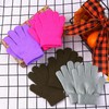 Cooraby 24 Pairs Kids Gloves Winter Magic Gloves Warm Knitted