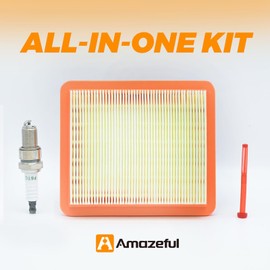 Amazeful 17211-Z8B-901 GCV160 Filter for Honda GCV160 GCV160LAO GCV170 GCV170LA GCV190 GCV190LA GC190LA Engine HRC216 HRS216 HRT216 HRX217 HRZ216 Lawn Mower