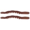 2Pcs Wooden Scraping Stick 8 Massage Dots Large Contact Multifunction