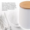 KADAX Cosmetics Tin, Ceramic Storage Tin, Cotton Wool Box with