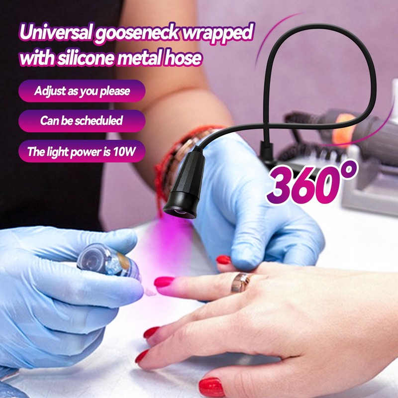 UV Eyelash Lamp 10 W LED UV Light for Light