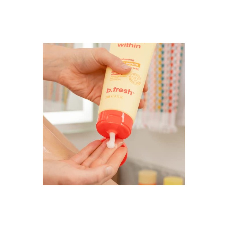 B.Tan Lit From Within Illuminating Body serum For Unisex 8