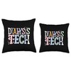 Dialysis Tech Week Funny Nephrology Nurse Dialysis Throw Pillow