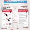 Pilates Bar Workout Cards, 62 Exercise Card Deck with Video