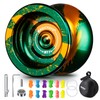 MAGICYOYO N11 Professional Unresponsive Yoyo, Metal Dual Purpose Jojo for