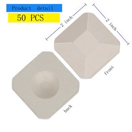 Leship Ceramic Briquettes Replacement for Lynx L27 L30 L36 L42 L54 and Other Gas Grills, Gas Grill Briquettes Replacement for Lava Rocks, 2 x 2 inches, 50-Piece