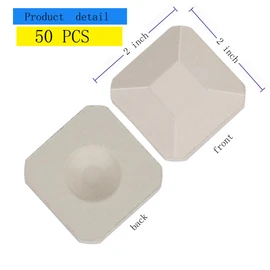 Leship Ceramic Briquettes Replacement for Lynx L27 L30 L36 L42 L54 and Other Gas Grills, Gas Grill Briquettes Replacement for Lava Rocks, 2 x 2 inches, 50-Piece
