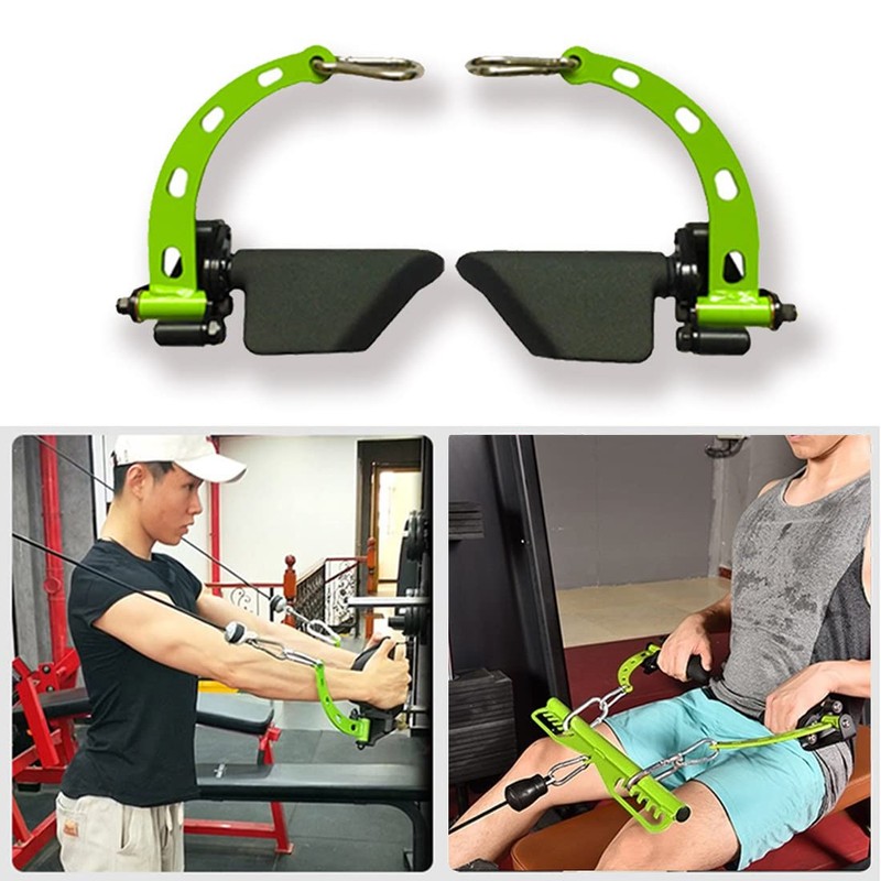 KORIKAHM Adjustable Lat Pull down Bar, Cable Machine Attachments for