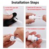 sourcing map Quick Connection Water Purifier Pipe Fitting Push in