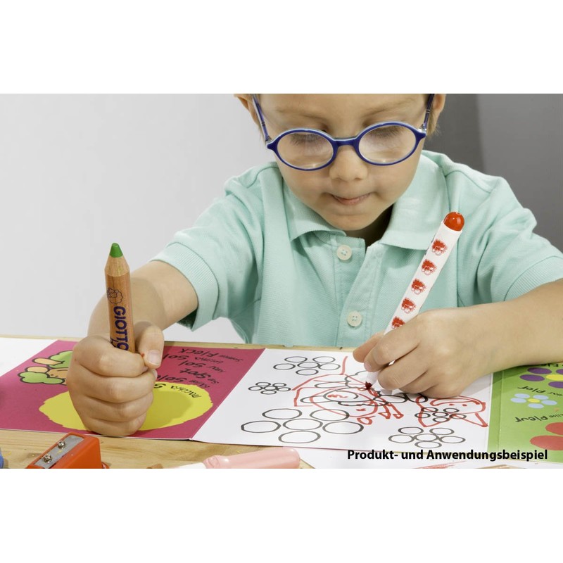 GIOTTO be-bè Colouring Felt Tip Pens for Young Children, Box