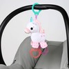 Bright Starts Unicorn Sparkle & Shine Plush Take-Along Stroller or