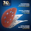 S&R 125 mm Sanding Disc Set, 8-Hole, 100 Pcs. P240