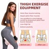 Thigh Trainer Thigh Hip Trainer Kegel Exerciser 36 LB, Leg