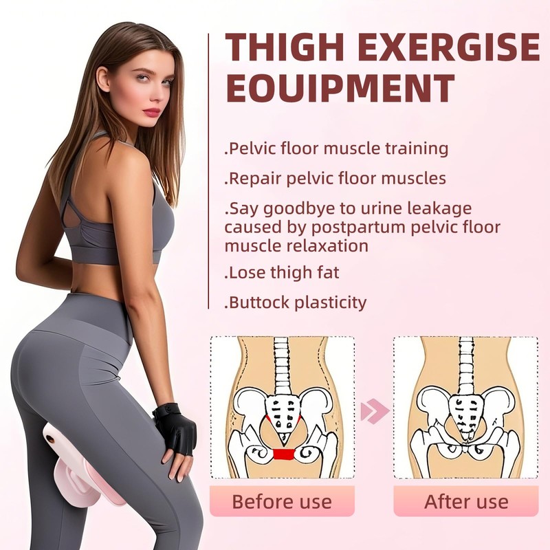 Thigh Trainer Thigh Hip Trainer Kegel Exerciser 36 LB, Leg