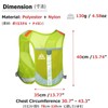 Azarxis Reflective Hydration Backpack, Hydration Vest, Lightweight and Breathable, Marathon