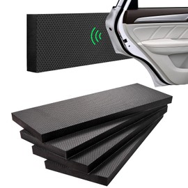 Spurtar Garage Wall Protector for Car Door, 4 Pack EVA Foam Car Door Bumper Guard, Self Adhesive Garage Wall Guard Padding for Parking Protection, 15.7 x 5.9 x 0.75 in