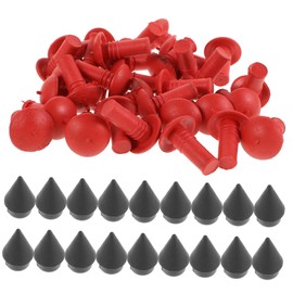 FELTECHELECTR Mushroom Tire Repair Kit Heavy Duty 10-Piece Set for Motorcycle and Car Universal Tubeless Plug Tool for Tire Repair Sturdy Rubber Inserts