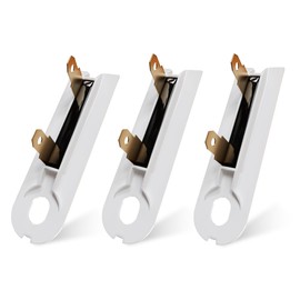 [PACK OF 3] UPGRADED 3392519 Dryer Thermal Fuse Part by BlueStars - Easy to Install - Compatible with Whirlpool Kenmore Dryers - Replaces AP6008325 3388651 694511 80005 WP3392519VP