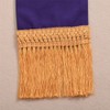 BLESSUME Church Pastor Reversible Stole with Tassels (Purple & Green)