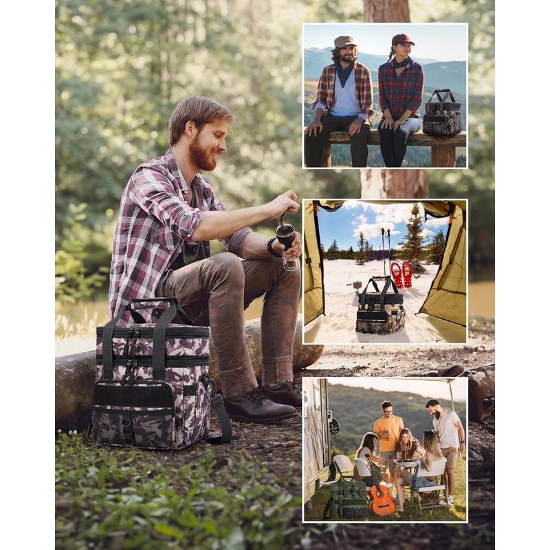JOYHILL Lunch Bag & Lunch Box for Men Women- Tactical