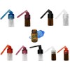 M&M Smartek Sniff Snuff Bottle Dispenser with Spoon (Black/Transparent)