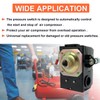 Air Compressor Pressure Switch, 135-175 psi Pressure Switch for Air