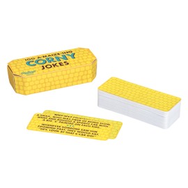 Ridley’s 100 A-maize-ing Corny Joke Cards – Includes 100 Jokes for Kids and Adults, Funny Jokes for Family-Friendly Fun – Makes a Great Gift Idea