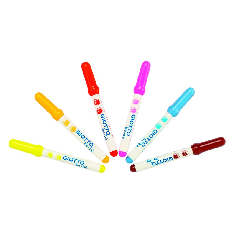 GIOTTO be-bè Giotto Bebè F478300 Assorted Felt Tip Pens