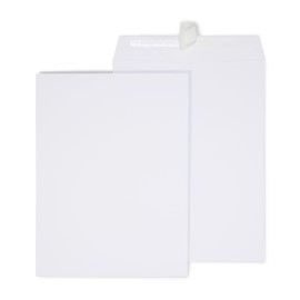 Staples EasyClose Catalog Envelopes, 9-inch L x 12-inch H, White, 500/Carton (ST479885N-CCVS)