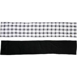 Pavilion - Ivory Plaid Flannel Pocket Scarf, Plaid Fall Scarf, Blanket Scarf, Tartan Scarf For Women, Cashmere Feel Winter Scarf, Pashmina Style Wrap, Winter Accessories For Women, 58.5” x 11”