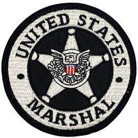 Patch Shop Dongri US Marshall USMS Police Velcro Patch Military Patch U.S.MARSHAL A0106