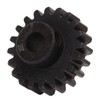 20T 22mm Diameter RC Motor Gear Steel Rust Protection Black