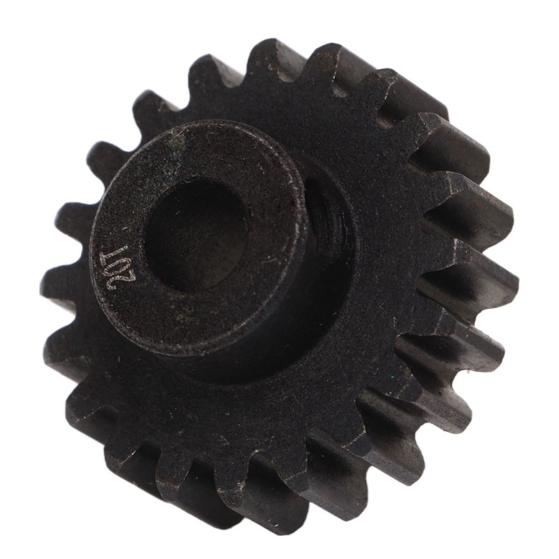20T 22mm Diameter RC Motor Gear Steel Rust Protection Black