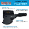 WatchFire 10” Black Camping/Survival Axe-Head Hatchet with Nylon Sheath (210921)