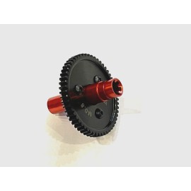 G-MZ 45T 0.8 M SPUR Gear Slipper Clutch Assembly For Arrma Big Rock 3s BLX 4x4 Red