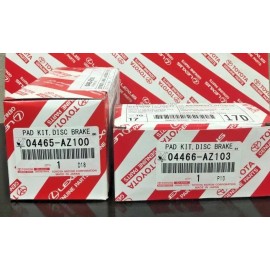 Toyota 2003-2021 TOYOTA 4RUNNER FRONT & REAR BRAKE PADS GEN OEM 04465-AZ200/04