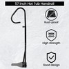 KUAFU 57"H Hot Tub Handrail Spa Safety Rail Hot Tub