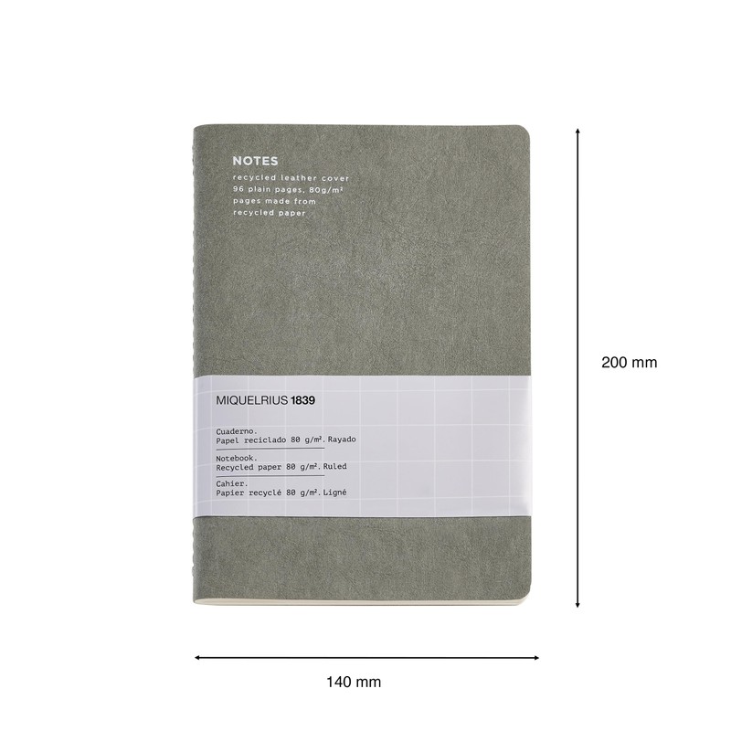 Miquelrius - Flexible notebook A5 (140 x 200 mm), Lined