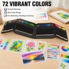 KALOUR 72 Colored Pencils Set, Blending Pencil Sketchbook DIY Color