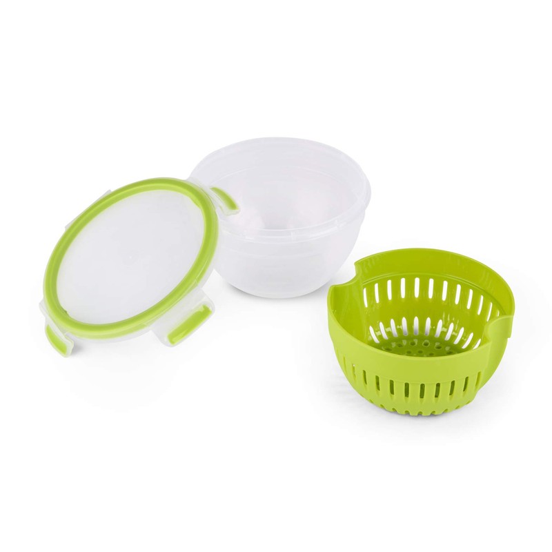 Emsa N10722 Clip & Go Fruit Bowl Frischhaltedose | 1,1