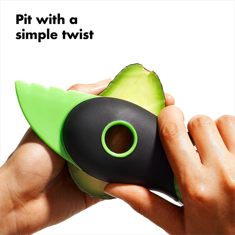 Avocado Cutter, Slicer, Pitter, Stoner, 3 x 1, Multifunctional, ABS