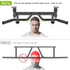 SELEWARE 24" Adjustable Ceiling Mounted Pull Up Bar with Multi-Angle