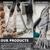 SDS Plus Chisel Set, 5Pcs Tile Removal & Concrete Hammer