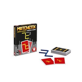 Piatnik | Matchstix | Brainteaser Card Game | Ages 8+ | 1-4 Players | 20 Minutes Playing Time