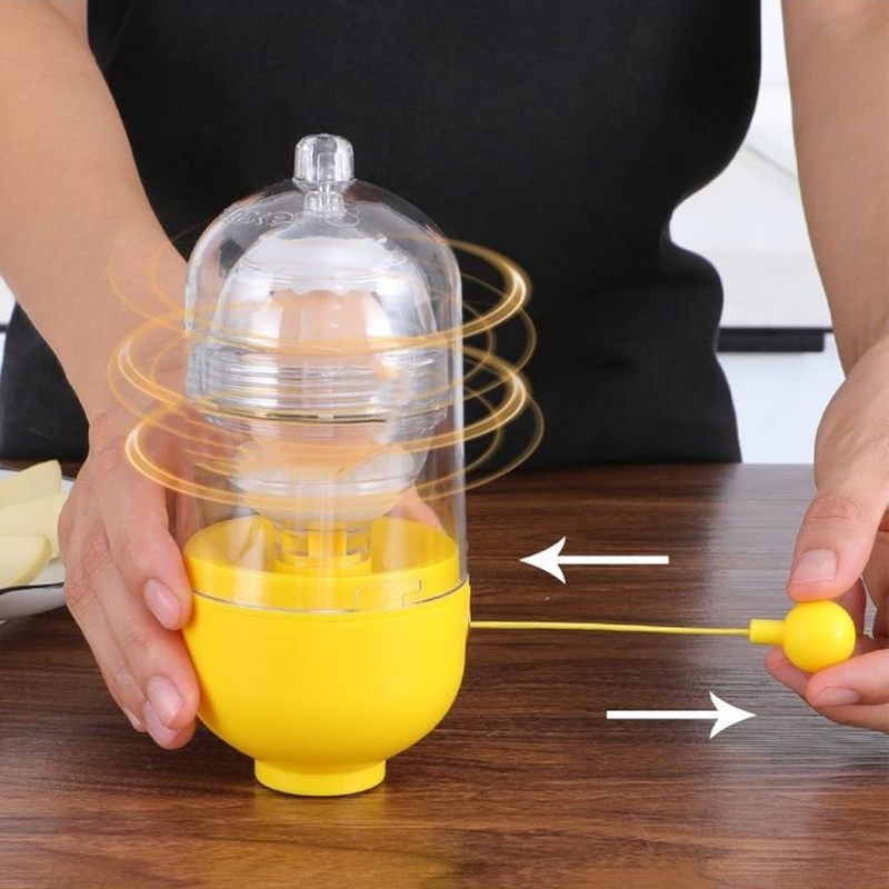 TOPINCN Egg Spinner, Egg Scrambler Tool in Shell for Hard