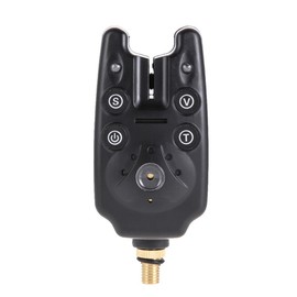 Fishing Bite Alarm with LED Blue Light Adjustable Tone Volume Sensitivity Sound Fish Bite Alarm Waterproof Fishing Tool