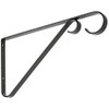 National Hardware N274-563 V2653 Plant Bracket in Black,9 Inch